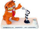 Garfield als Redner